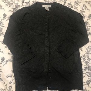 Bundle 4/25 Grey 3/4 Sleeve Cardigan